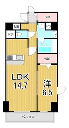 INICIO甲南山手の物件間取画像